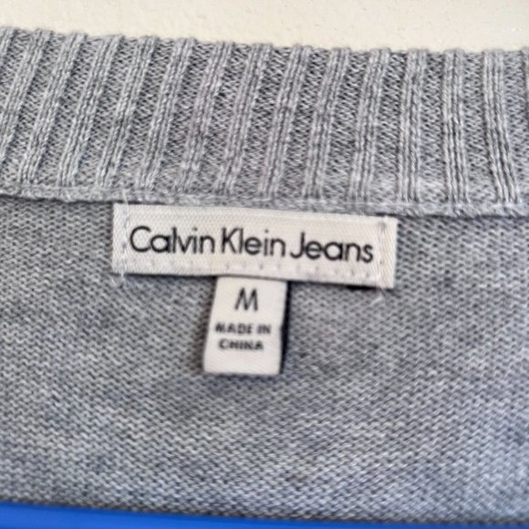 Calvin Klein Gray Diamond Quilted Bomber Jacket size M, NWT - Picture 2 of 13